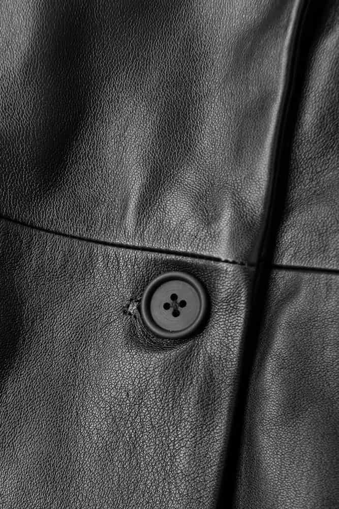 Saco de piel negro mujer - SELINA