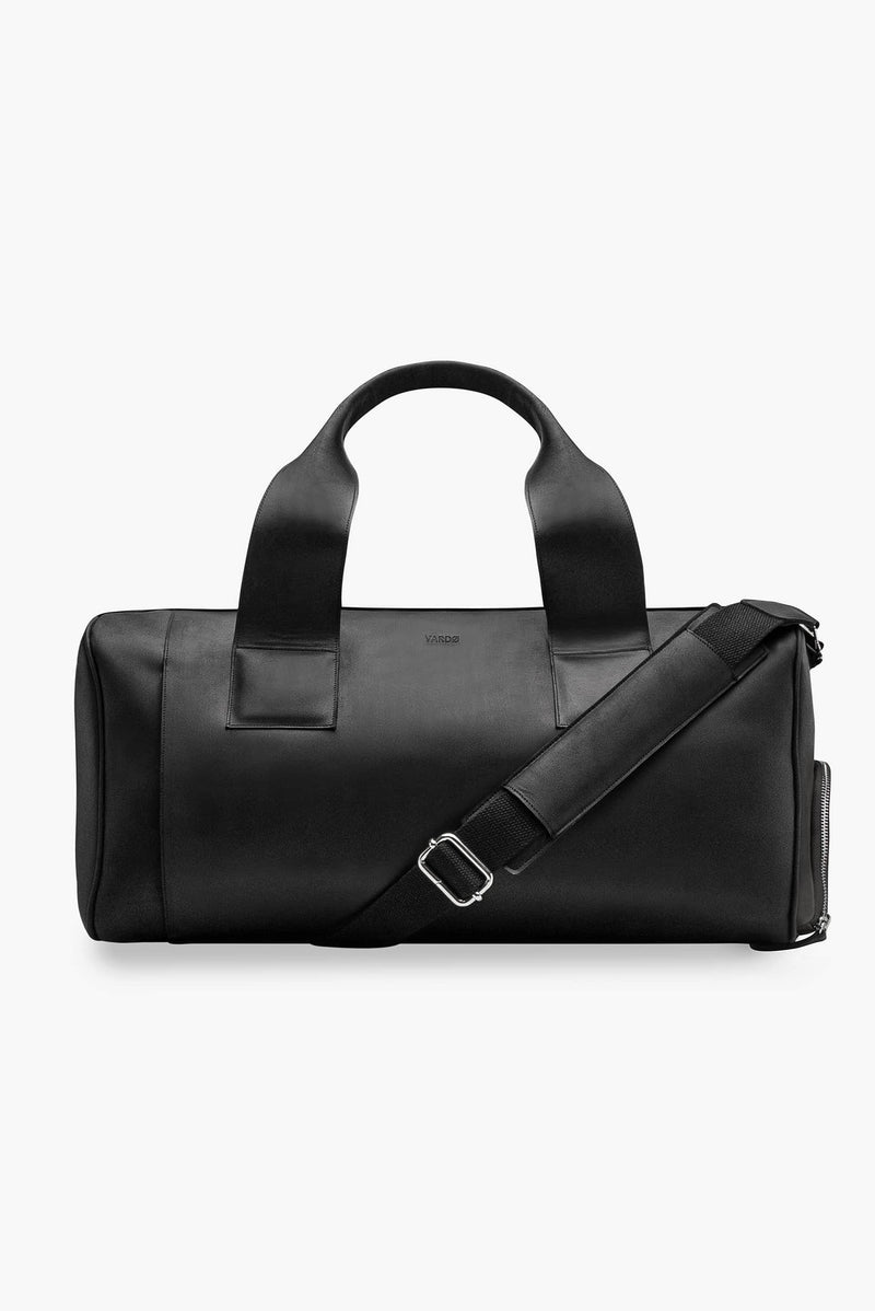 Maleta duffle de piel 28L