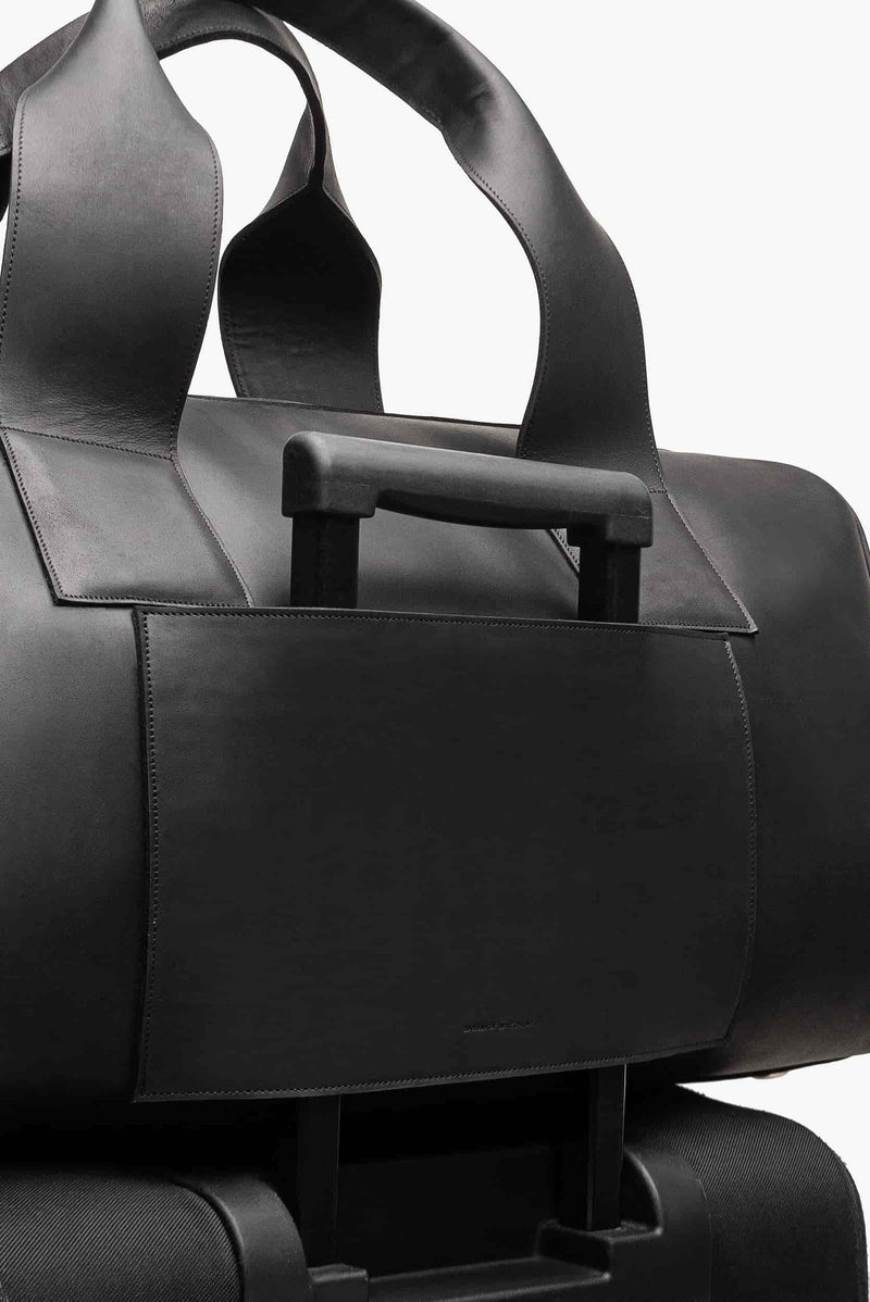 Maleta duffle de piel 28L