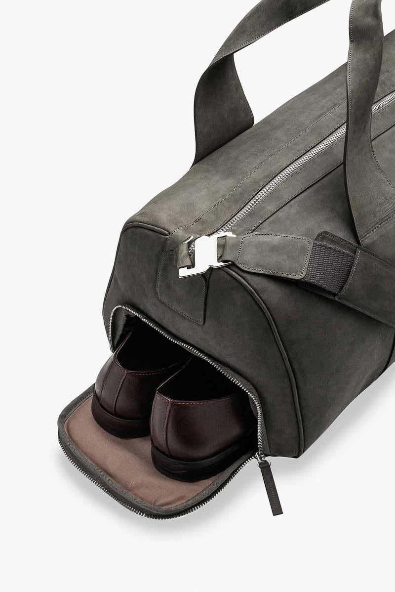 Maleta duffle de piel 28L