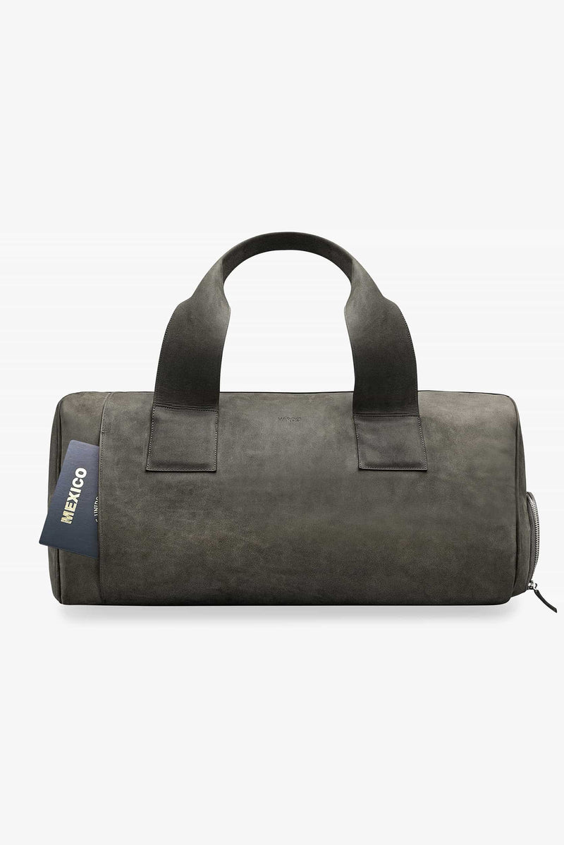 Maleta duffle de piel 28L