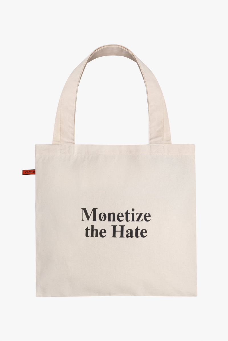 Tote de Lona Monetize The Hate