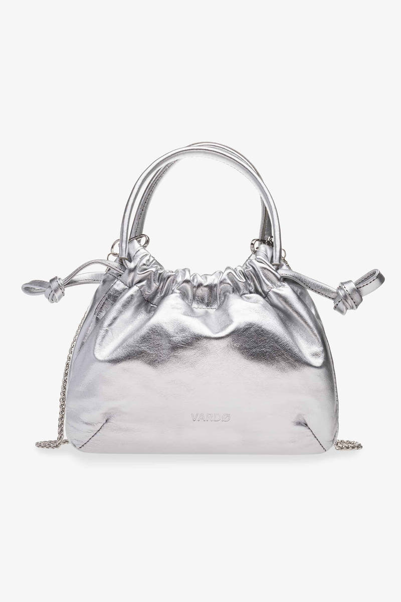 Bolsa de piel Dumpling Mila