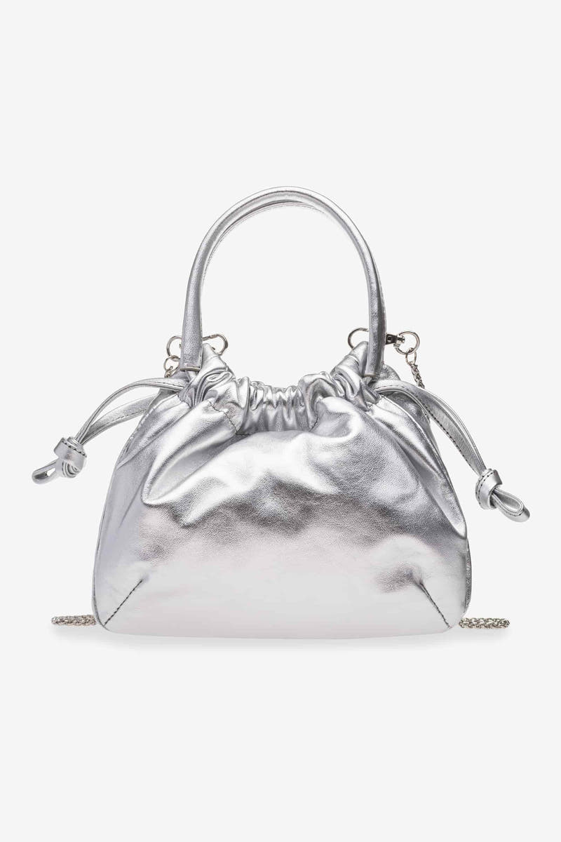 Bolsa de piel Dumpling Mila