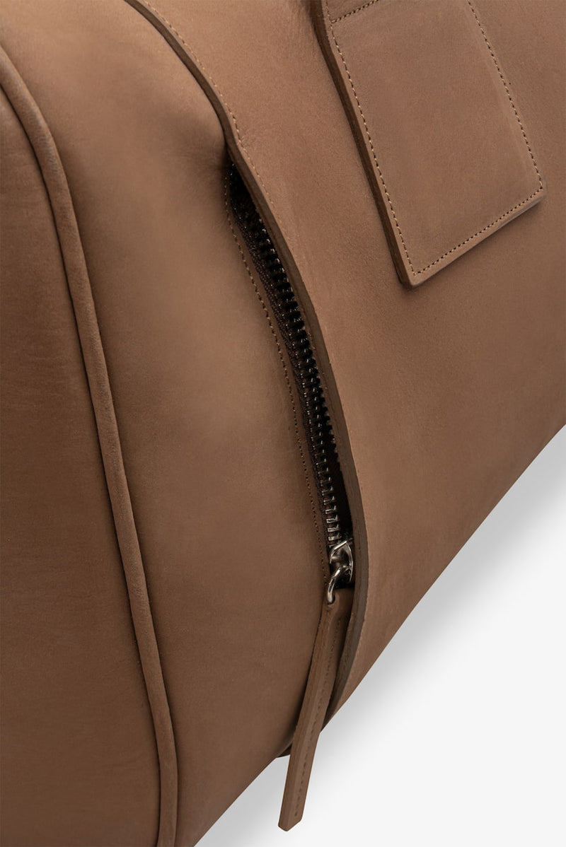 Maleta duffle de piel 28L