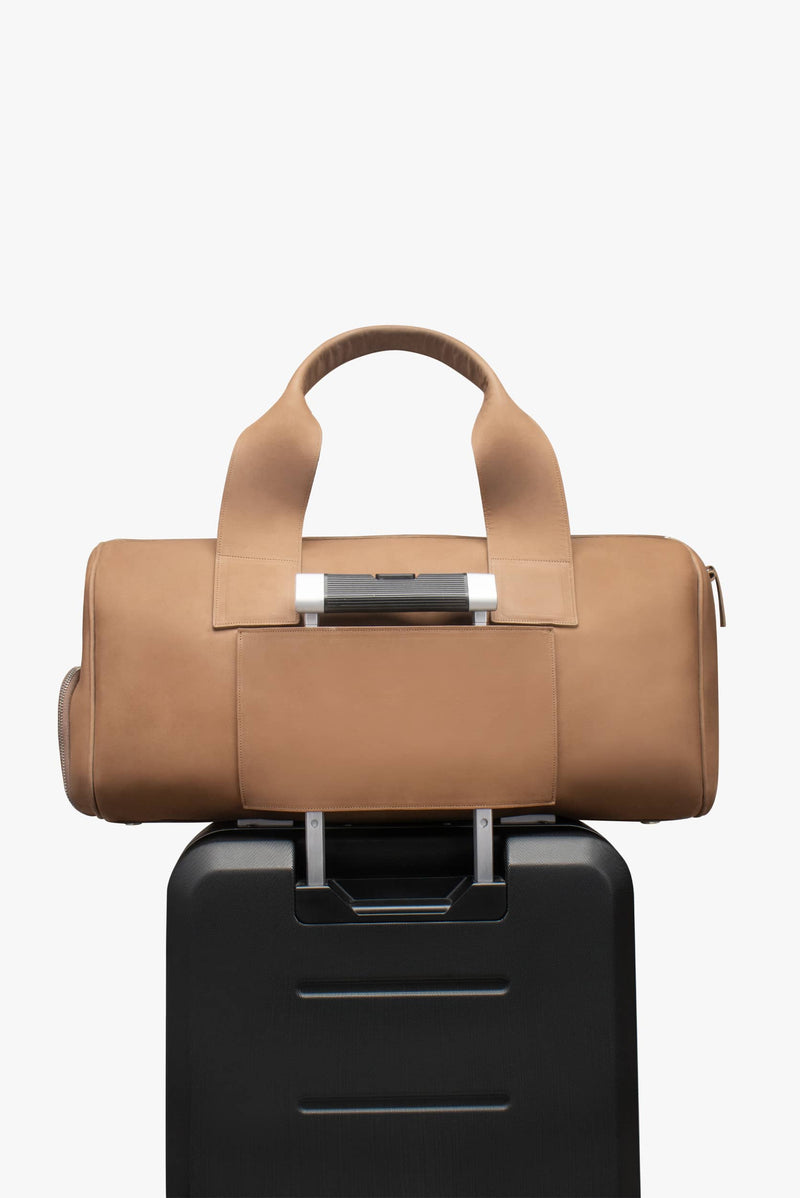 Maleta duffle de piel 28L