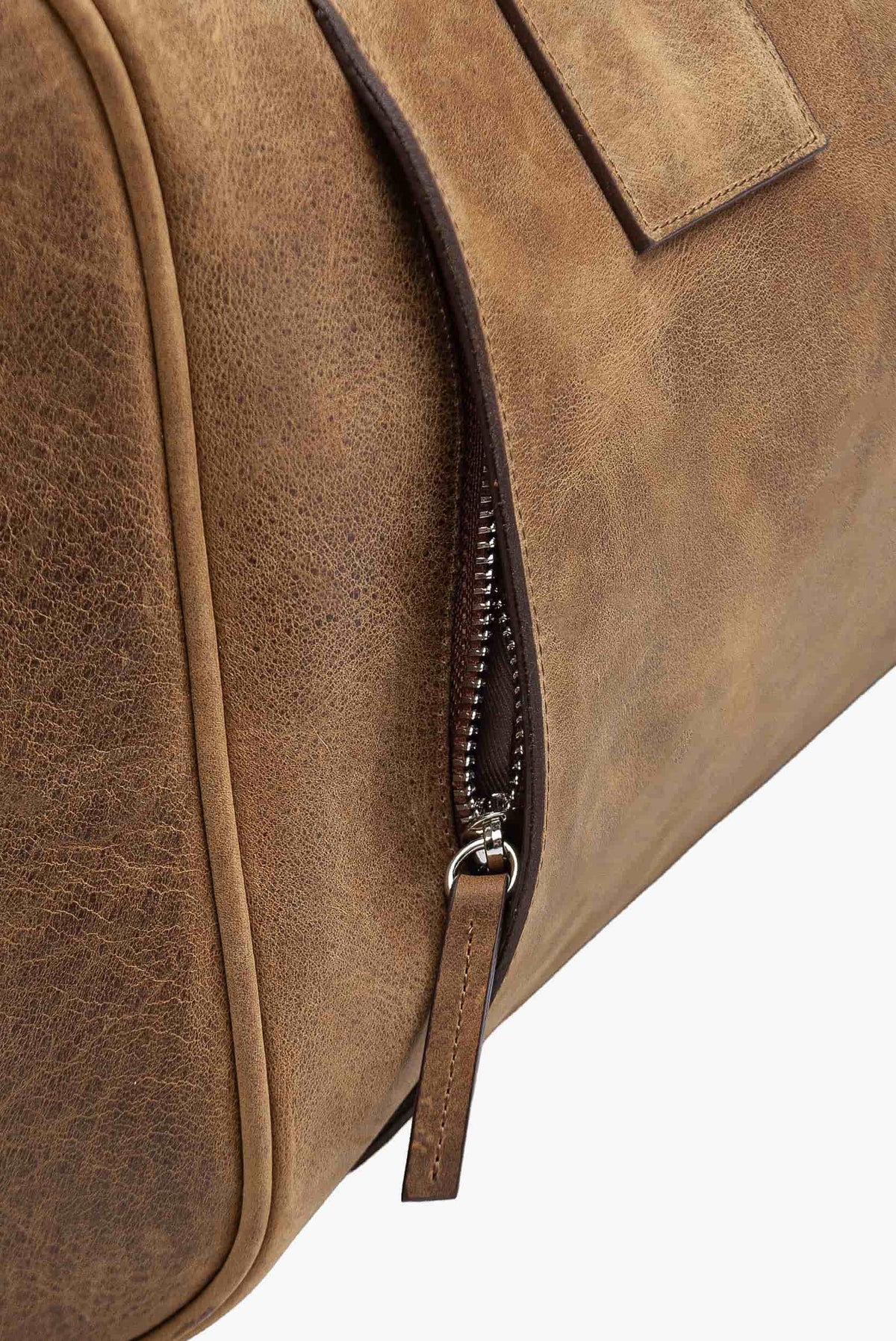 Maleta duffle de piel 28L