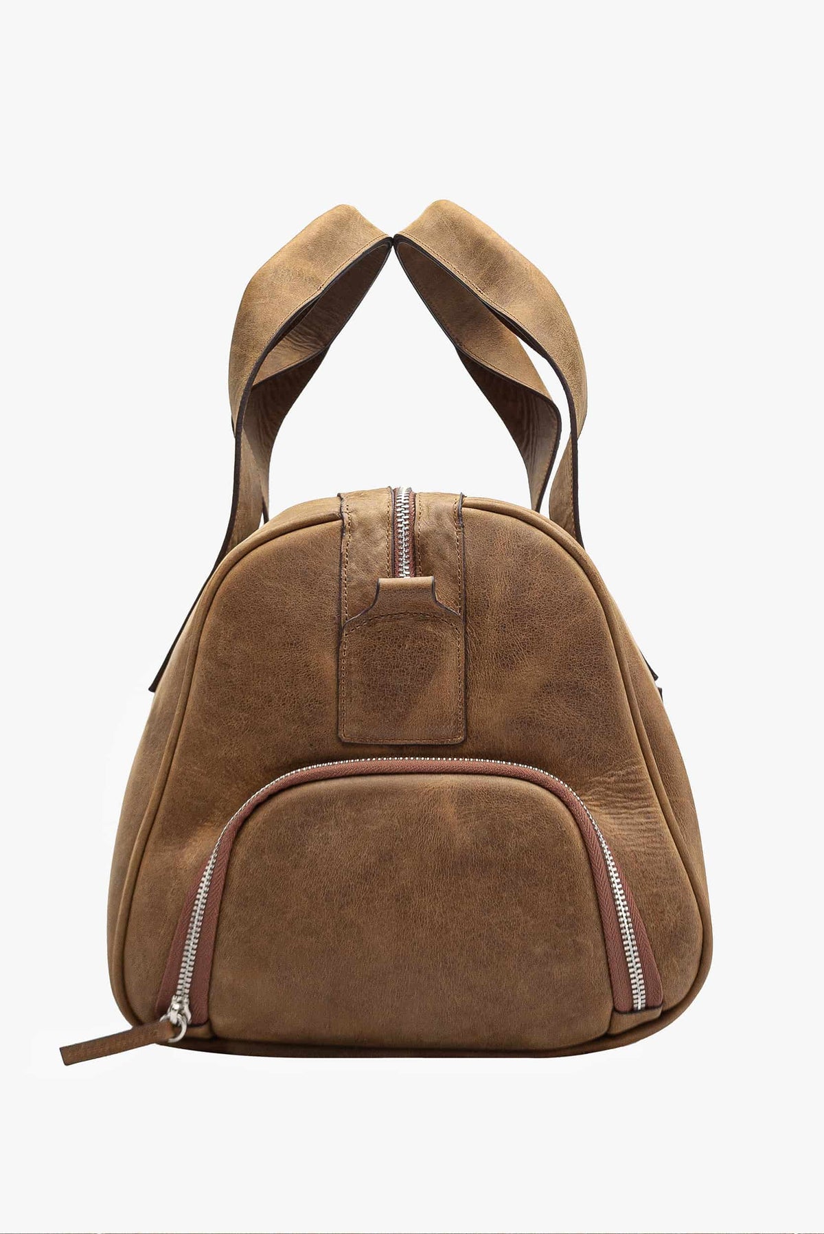 Maleta duffle de piel 28L