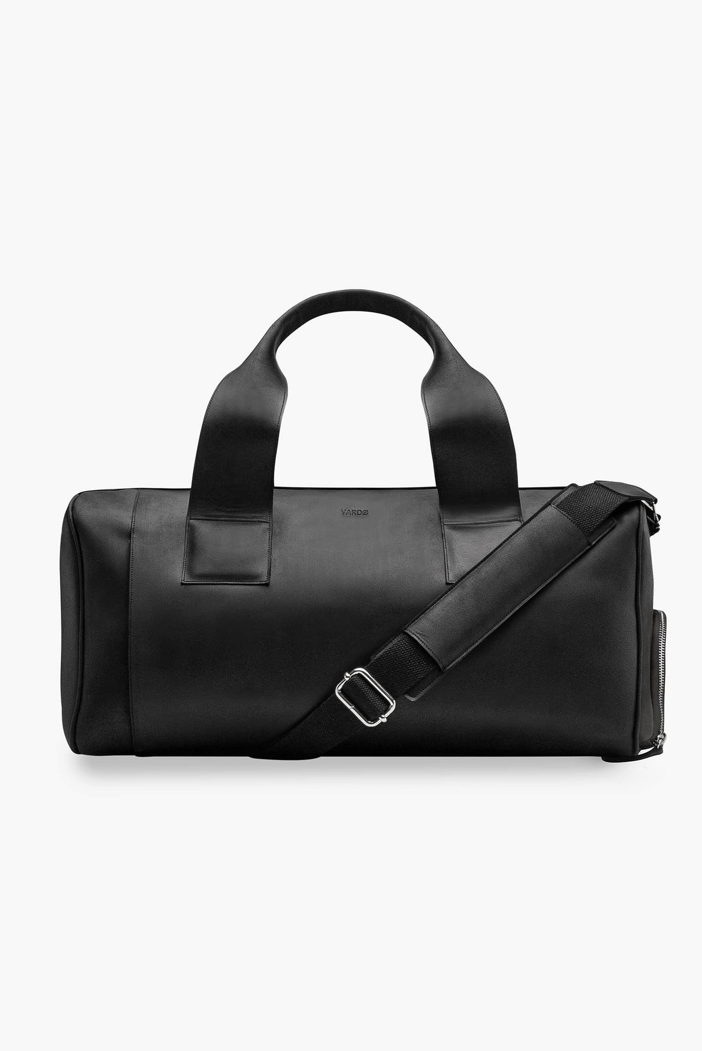 Maleta duffle de piel