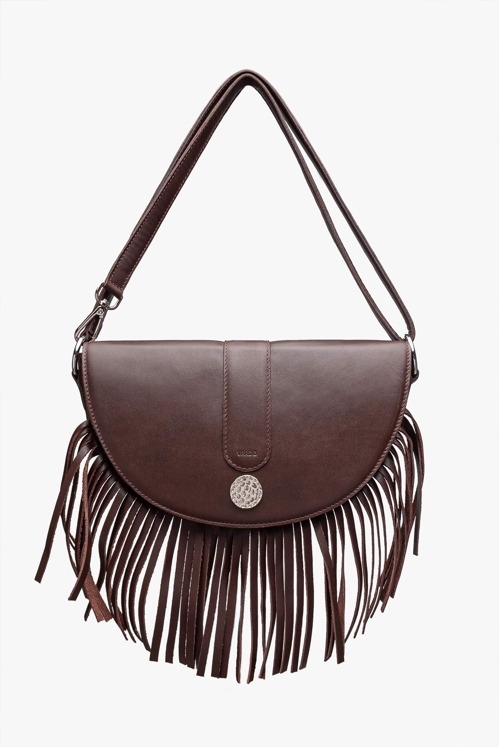 Tag para maleta de piel - Negro