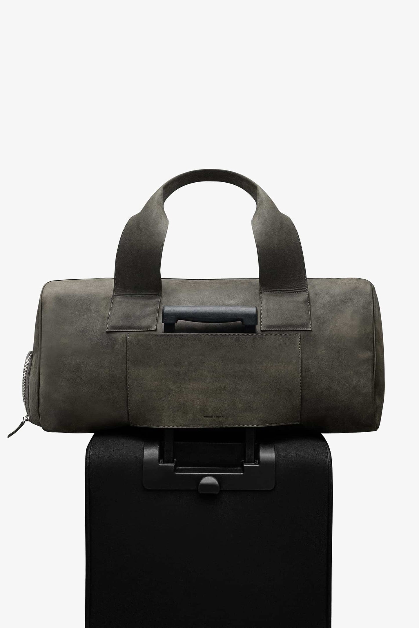 Maleta duffle de piel