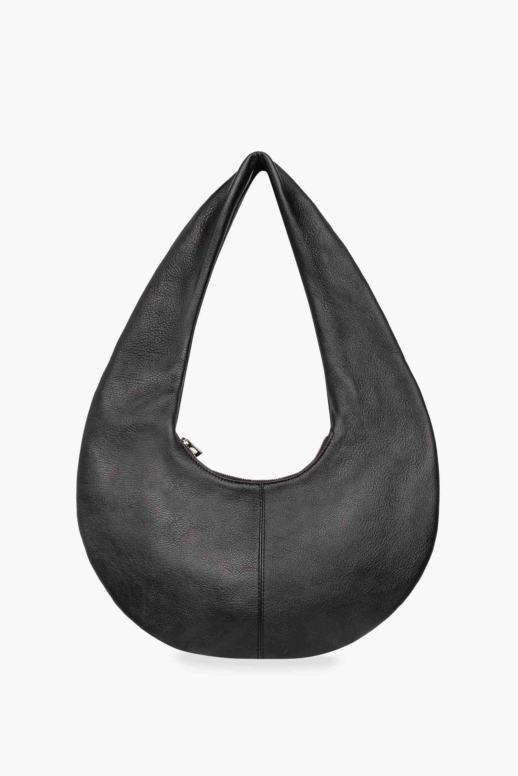 Tag para maleta de piel - Negro