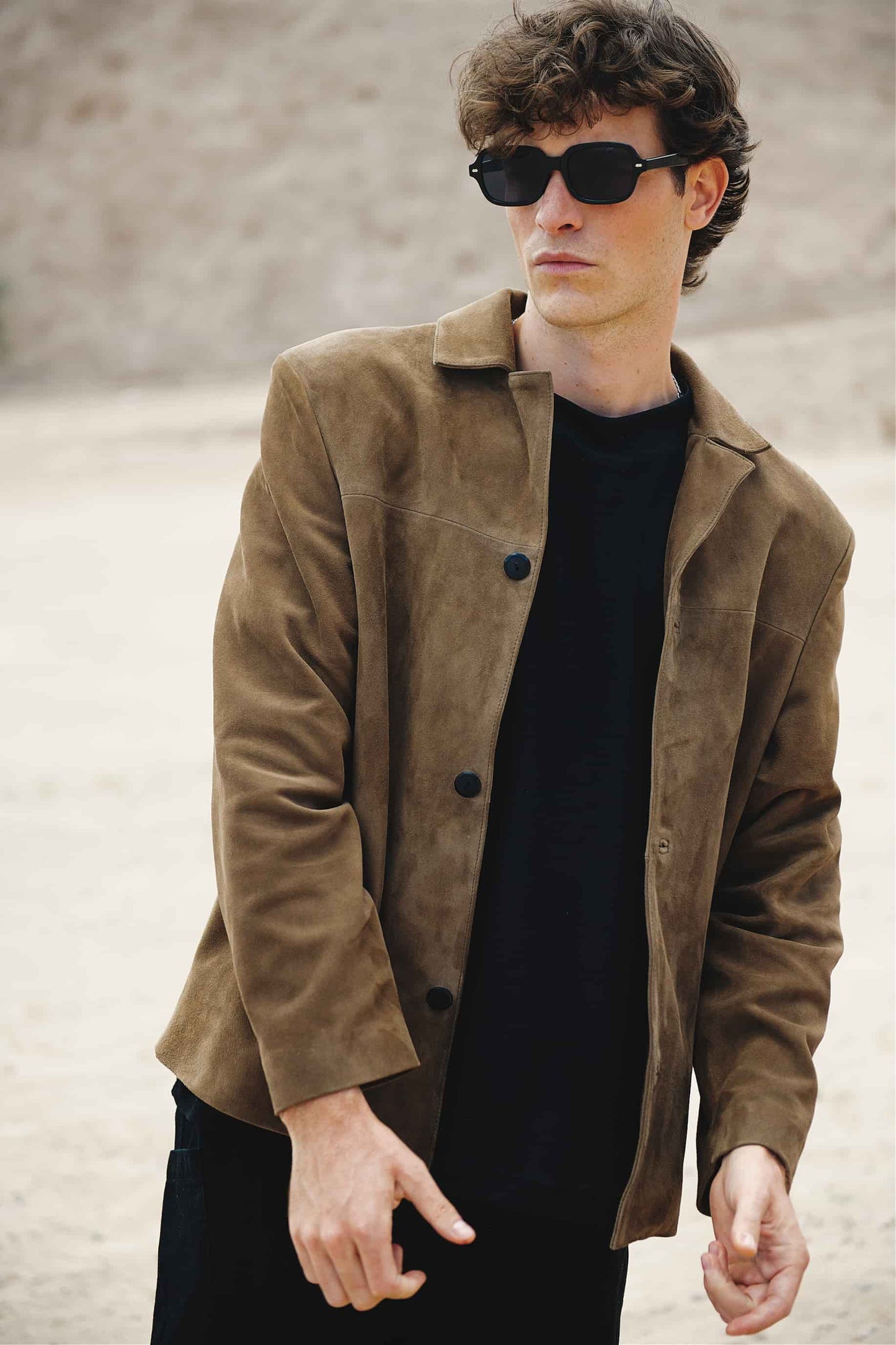 Blazer de piel