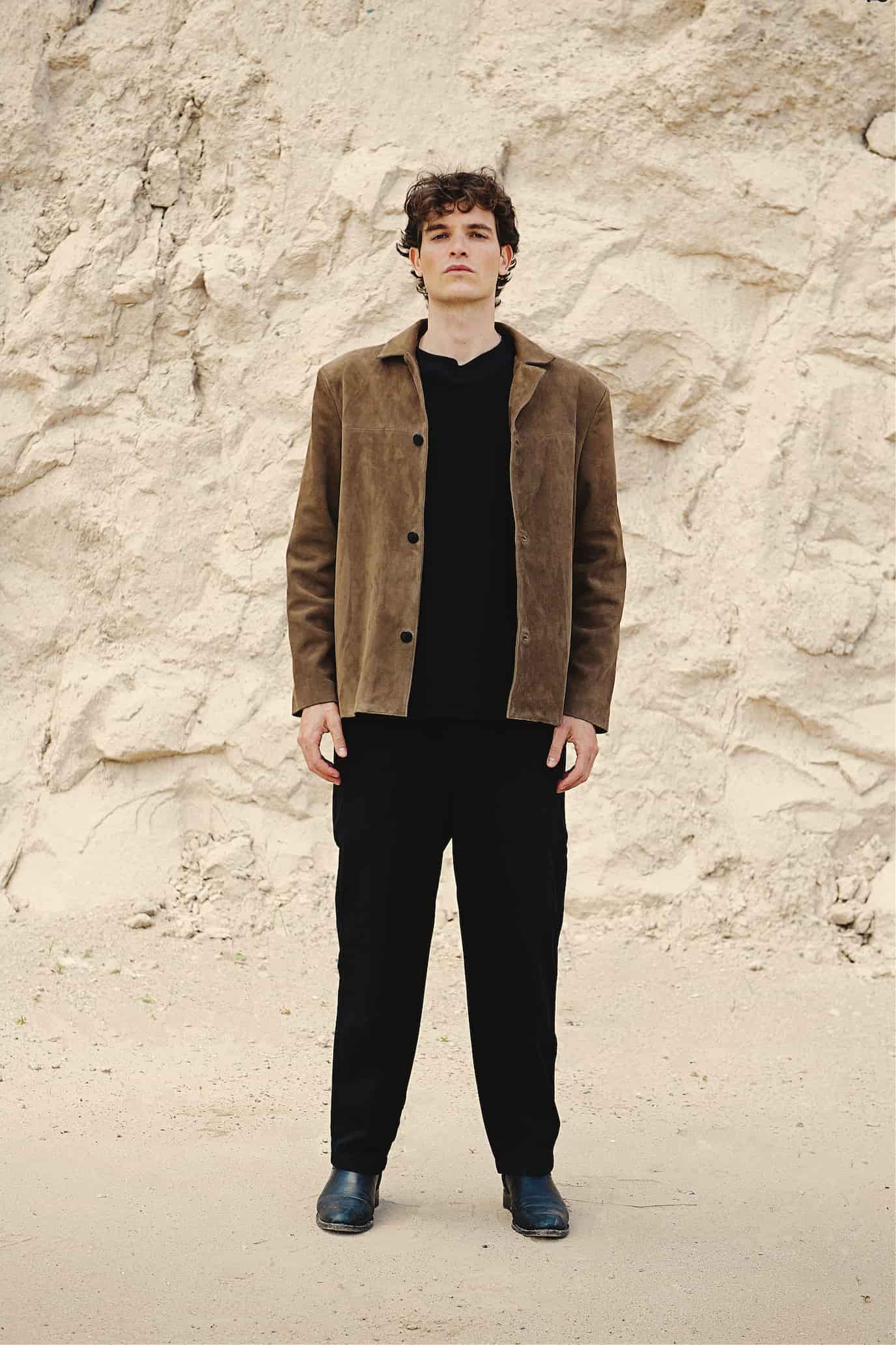 Blazer de piel