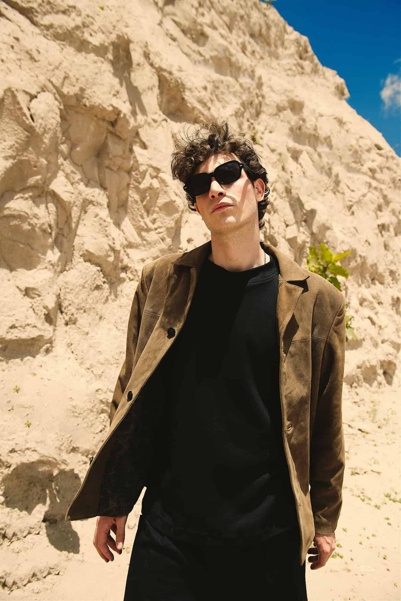 Blazer de piel