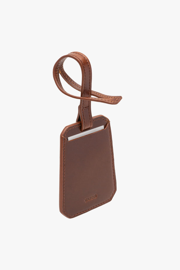 Tag para maleta de piel