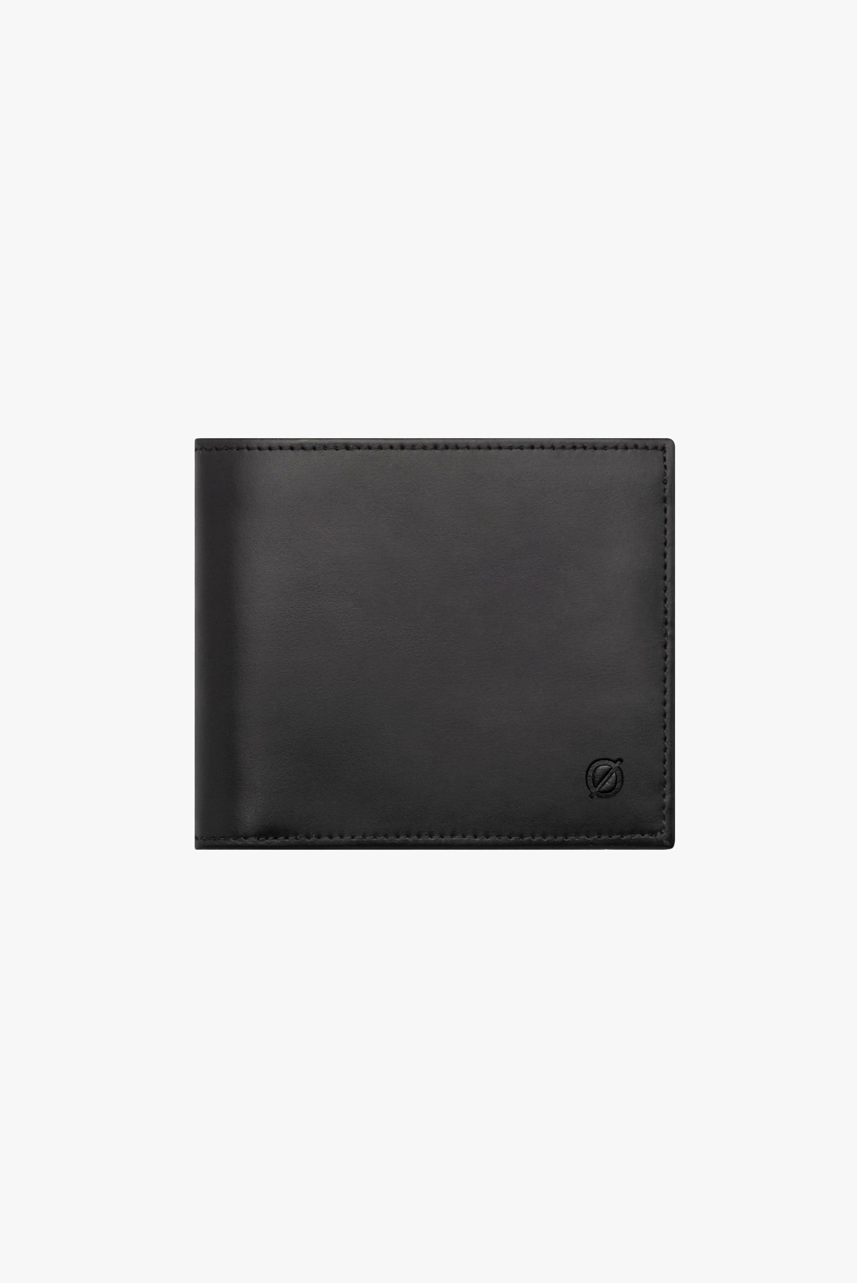 Cartera de piel - Negro