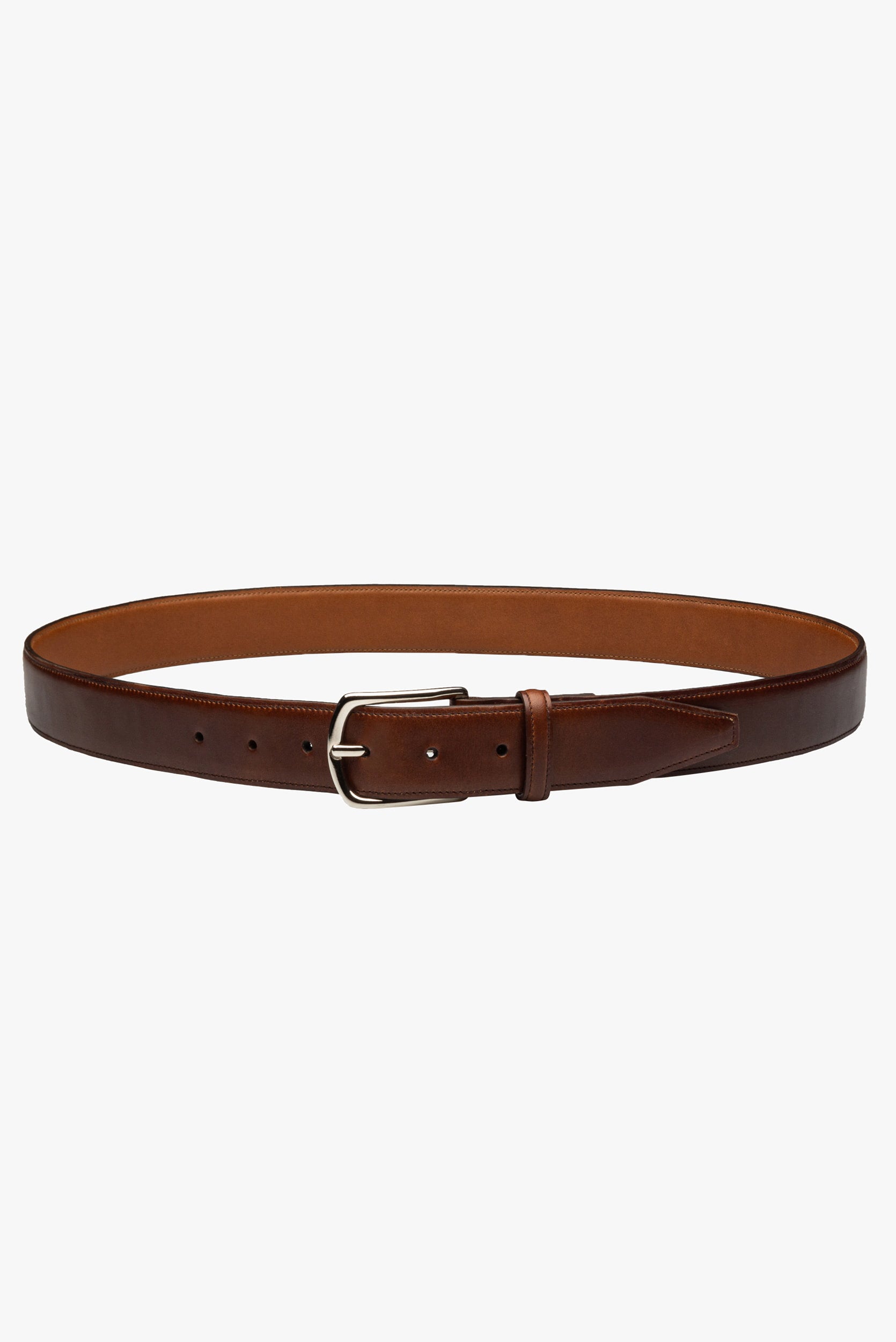 Cinturon caballero de piel - Brown