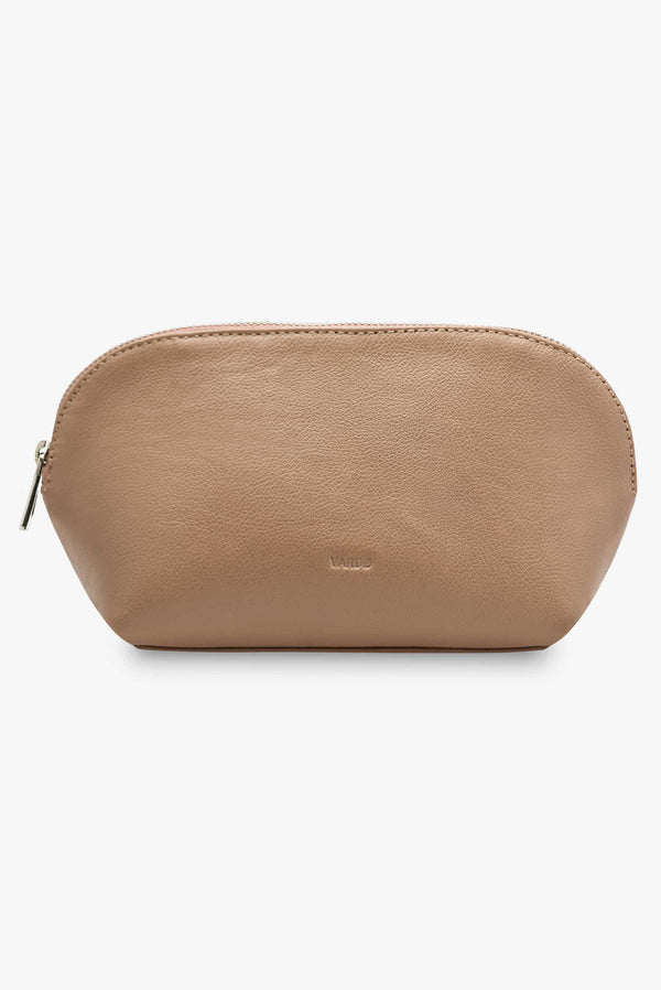 Cosmetiquera de piel