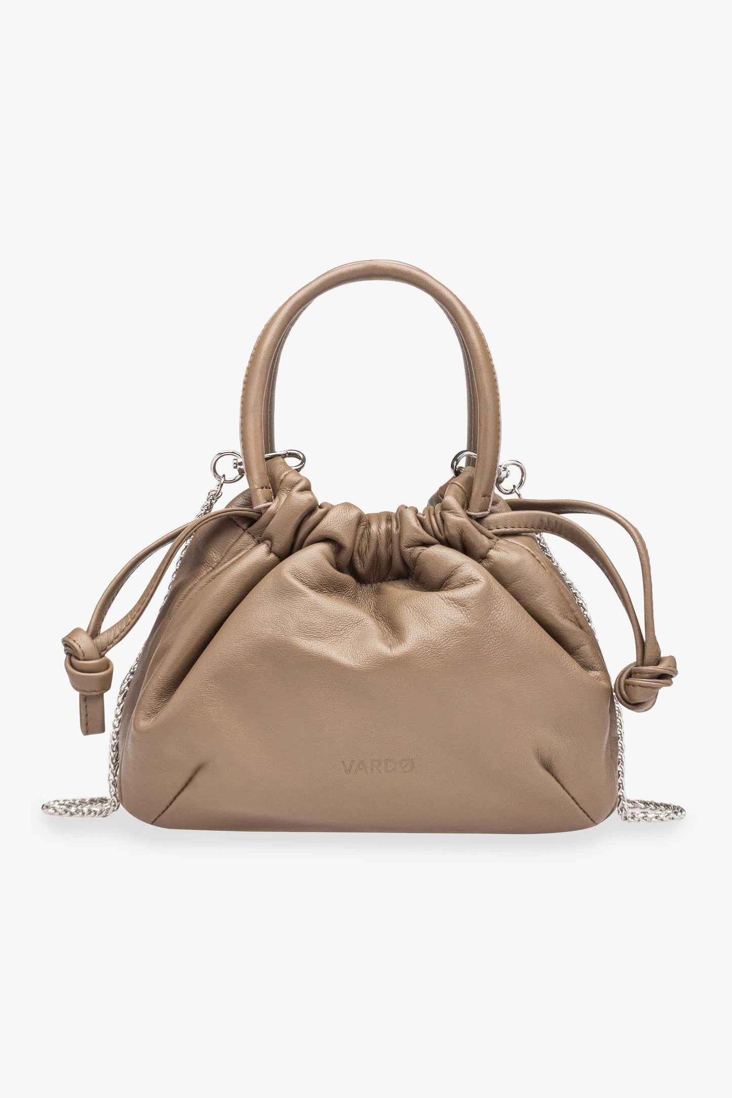 Bolsa de piel Dumpling Mila