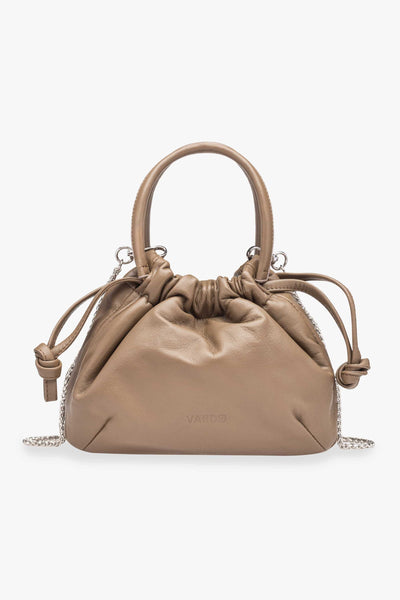 Bolsa de piel Dumpling Mila