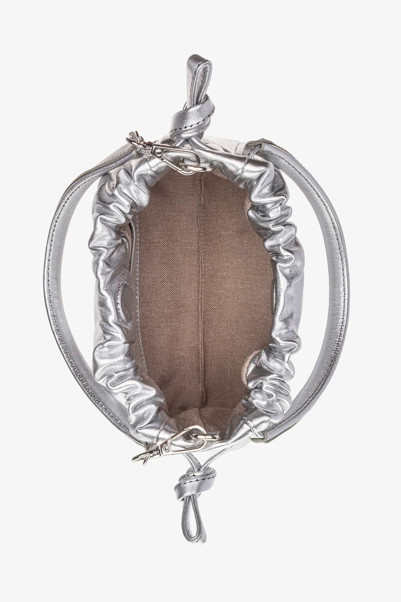 Bolsa de piel Dumpling Mila