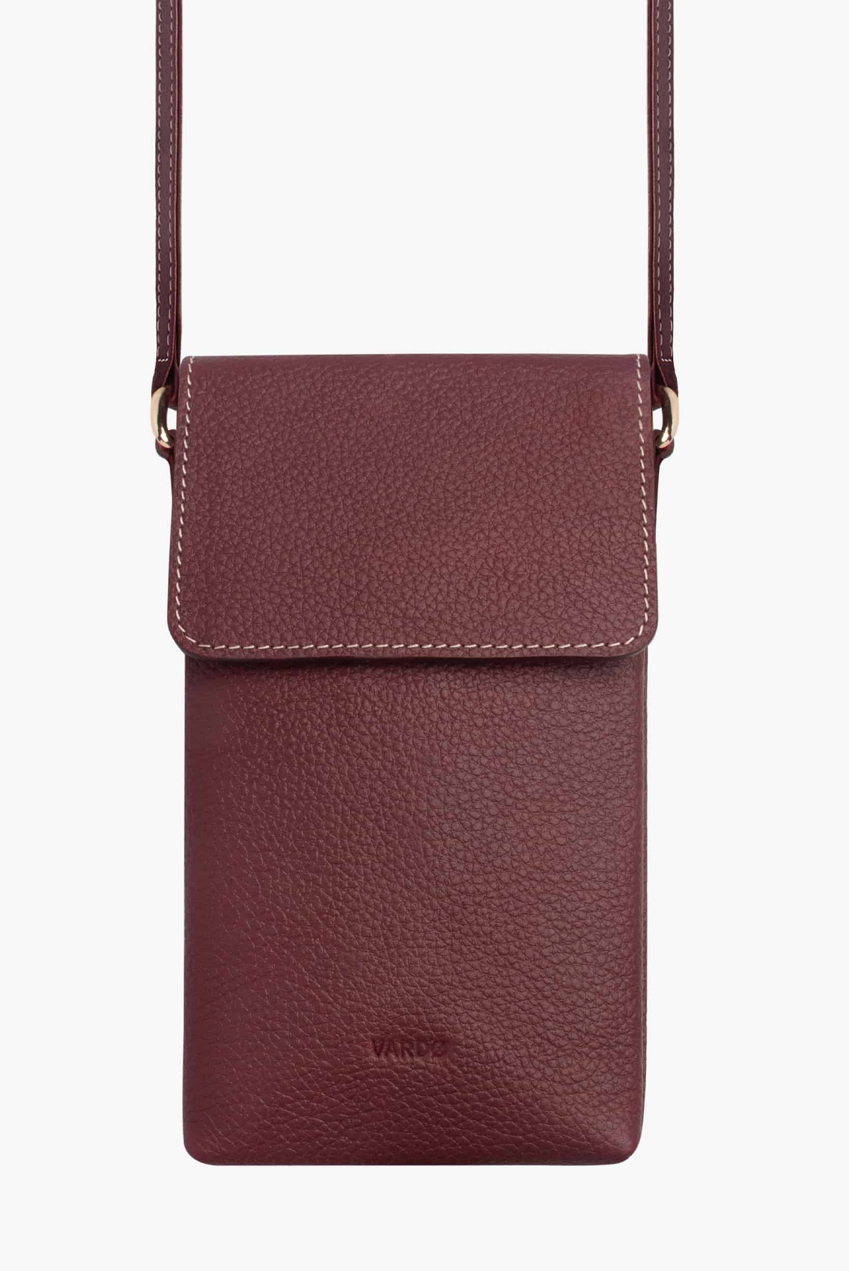 Bolsa para telefono Eva - Red Wine