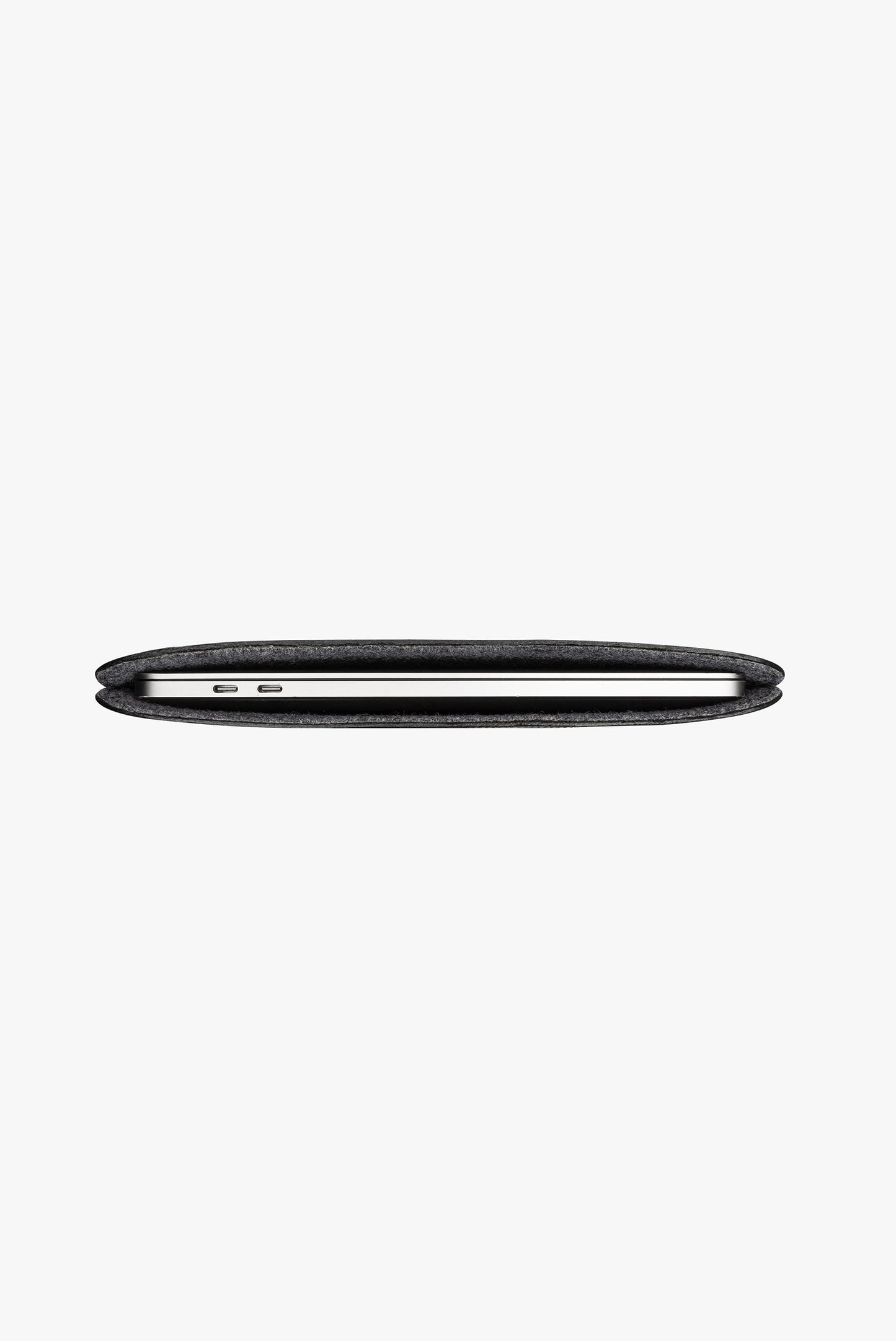 Funda para computadora de piel