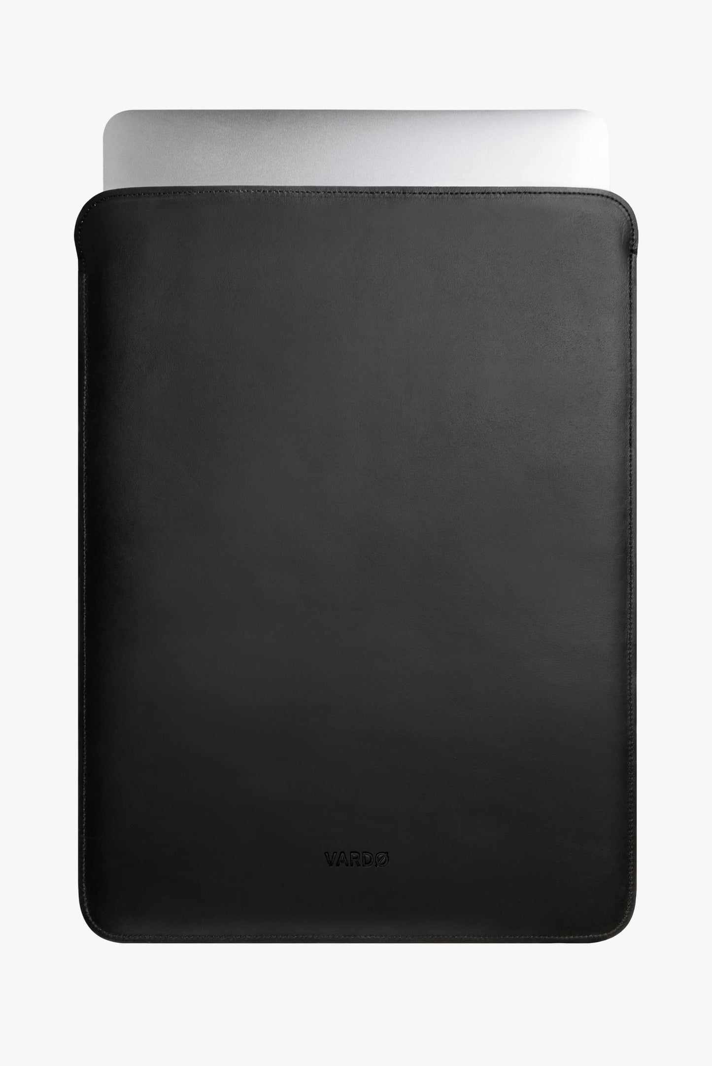 Funda para computadora de piel