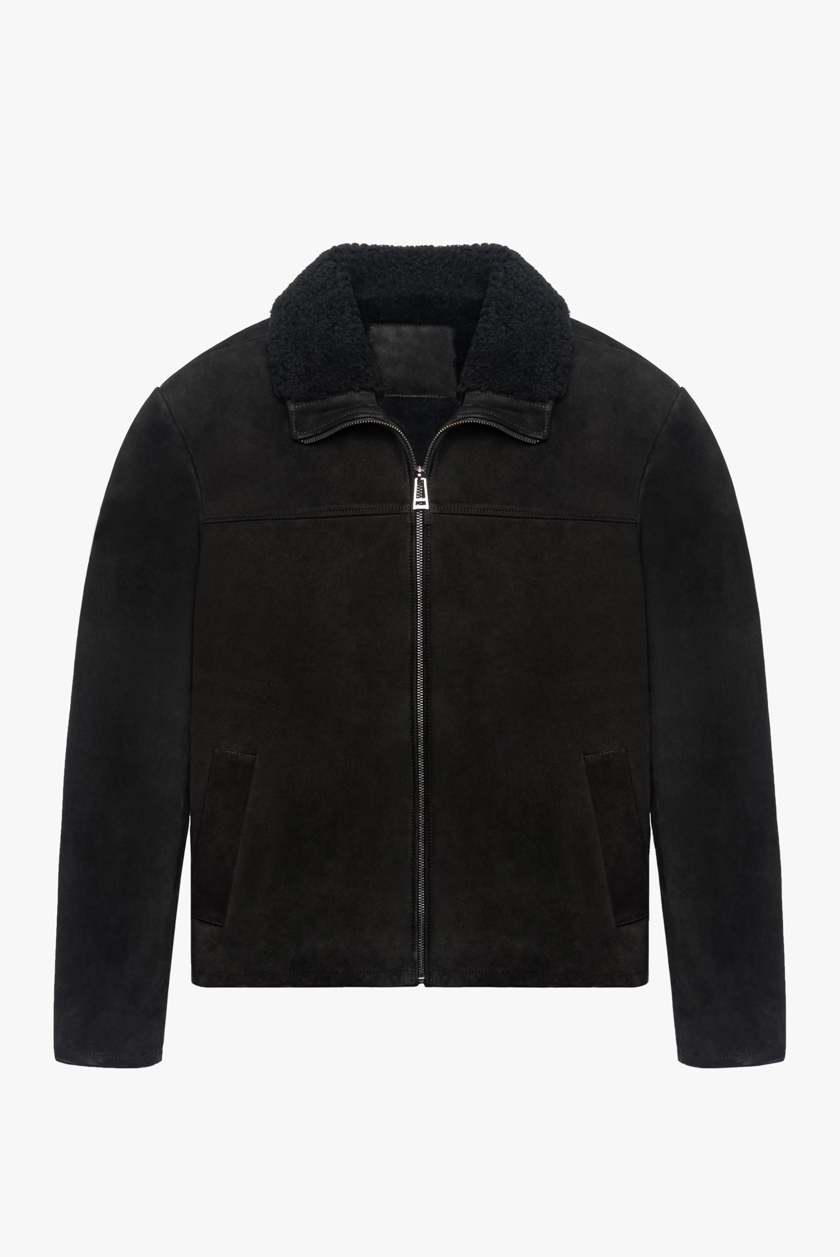 Chamarra de piel Sugar Daddy - Black