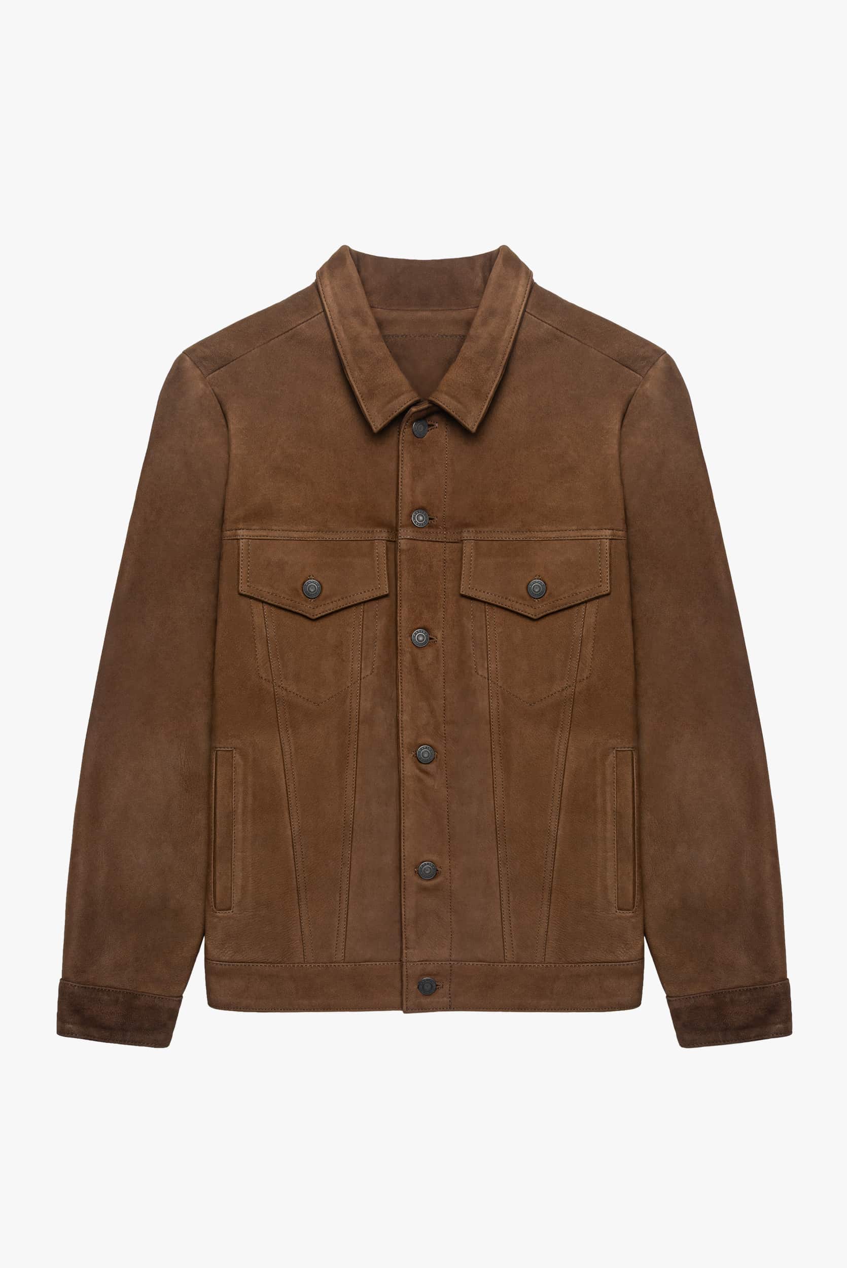 Chamarra Trucker - Brown
