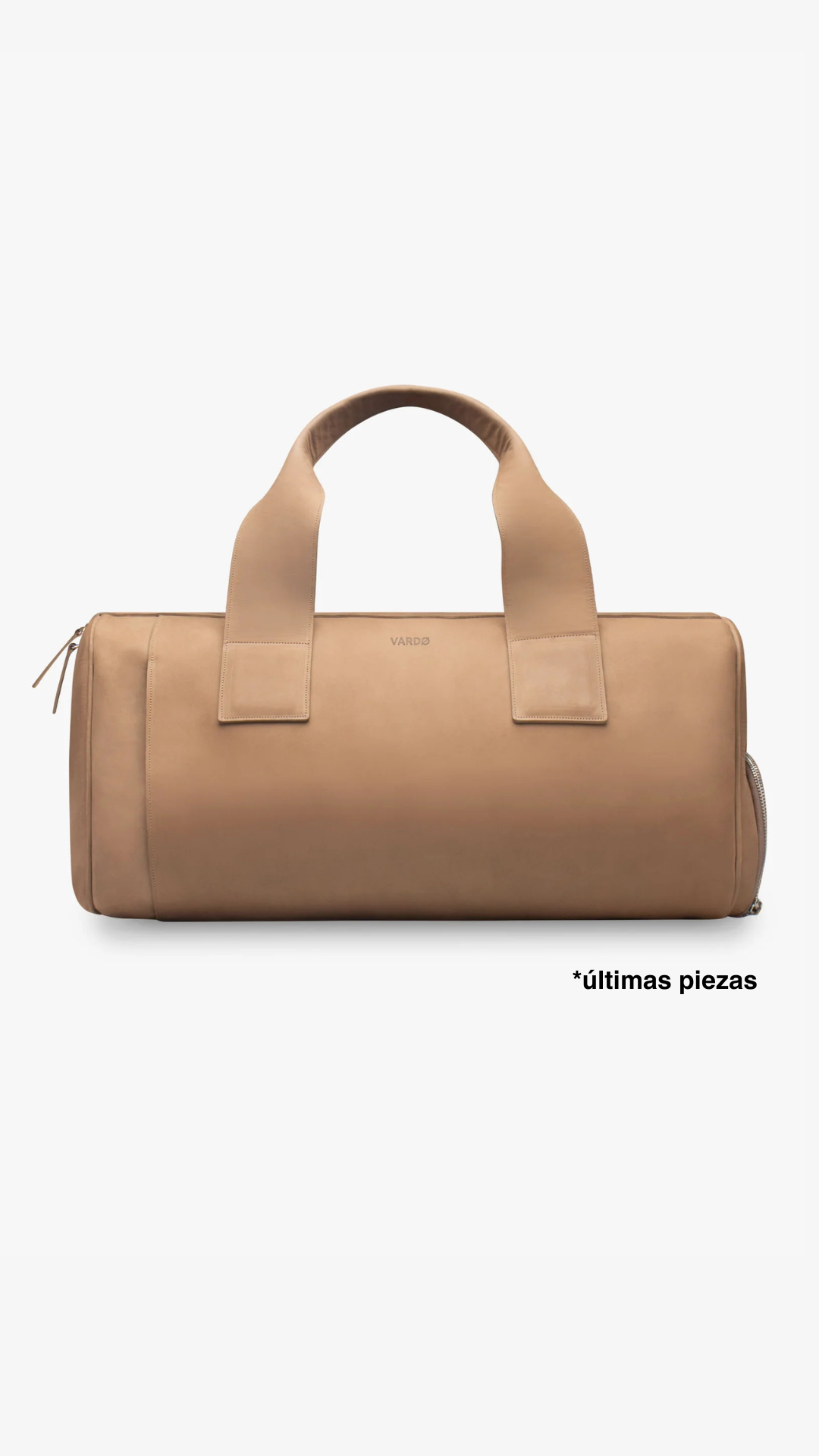 Maleta duffle de piel