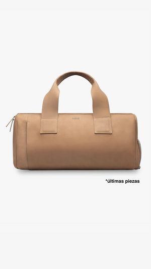 Maleta duffle de piel